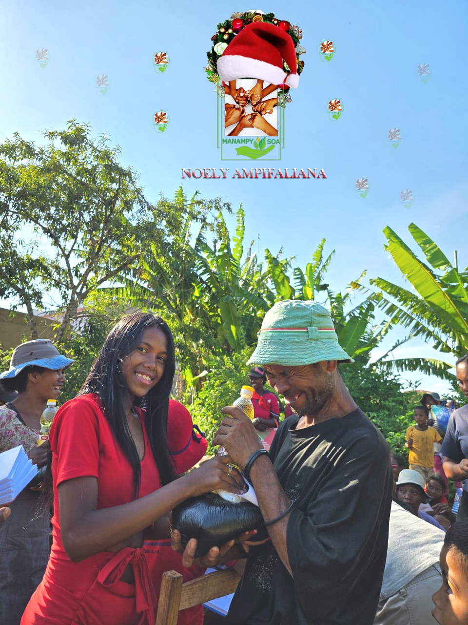 Noël 2024 : Une Célébration de Partage et de Solidarité avec l'Association Manampisoa